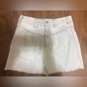 Free people denim skirt